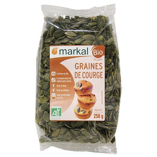 Hạt bí hữu cơ 250g - Markal
