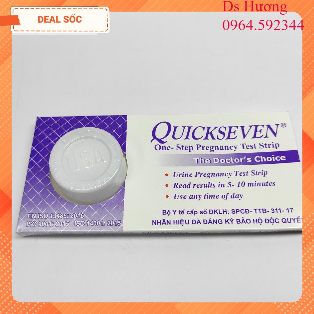 [Che tên sp] Que Thử Thai Quickseven