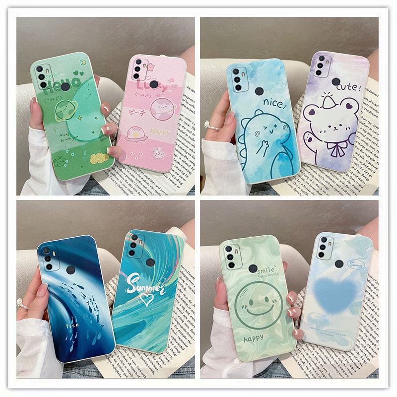 ốp lưng oppo a53Ốp Lưng Hoạt Hình Dễ Thương Nhiều Mẫu Mã Cho Điện Thoại oppo a53 2020 case