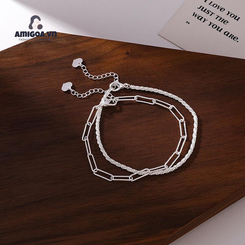✨✨Vòng đeo tay lấp lánh phong cách bầu trời đầy sao kiểu Hàn Quốc đơn giản quà tặng cho bạn gái