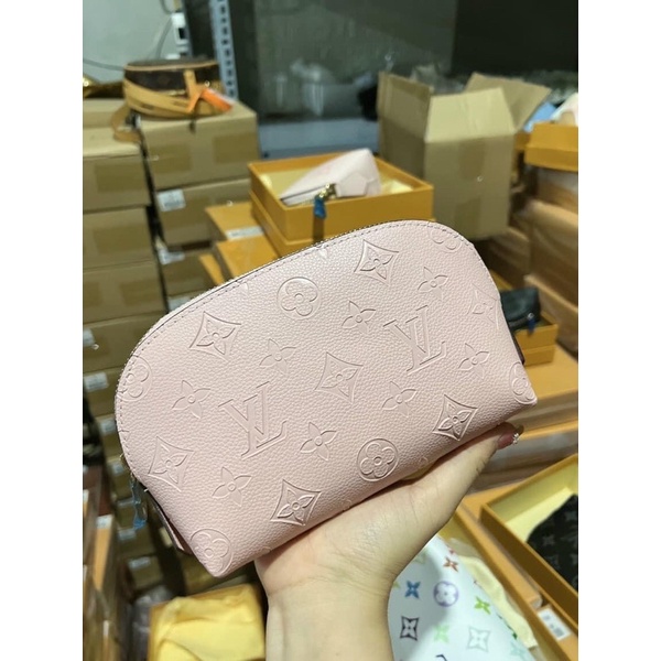 Túi cầm tay da thật