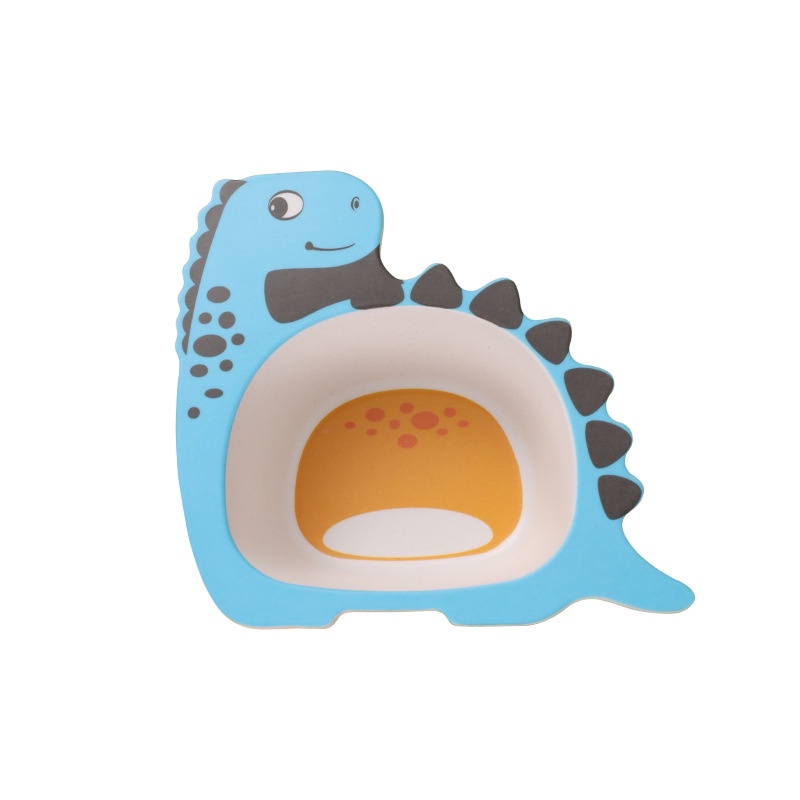 Tô Ăn Bằng Sợi Tre Thân Thiện Với Môi Trường Họa Tiết Hoạt Hình Cho Trẻ Mẫu Giáo