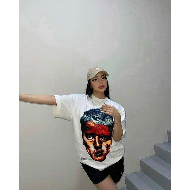 ÁO THUN TAY LỠ COTTON RED FACE FORM UNISEX NAM NỮ (kèm ảnh thật)