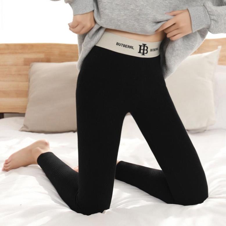 [Giá sỉ] Quần Dài Legging Nỉ Tăm ,Tôn Dáng Cạp Chữ B Siêu Ấm Thời Trang