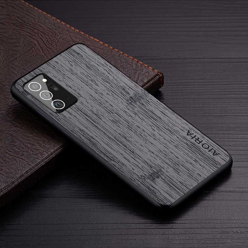 Ốp Bao Da Điện Thoại Họa Tiết Vân Gỗ Cho samsung galaxy note 20 ultra samsung galaxy note 20 ultra