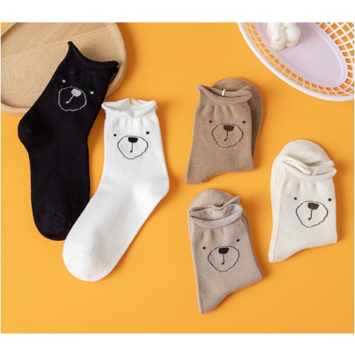 Tất cổ vừa bèo nhún hình gấu phong cách siêu đáng yêu cho các nàng.. Shop Phụ Kiện Tiên Tiên
