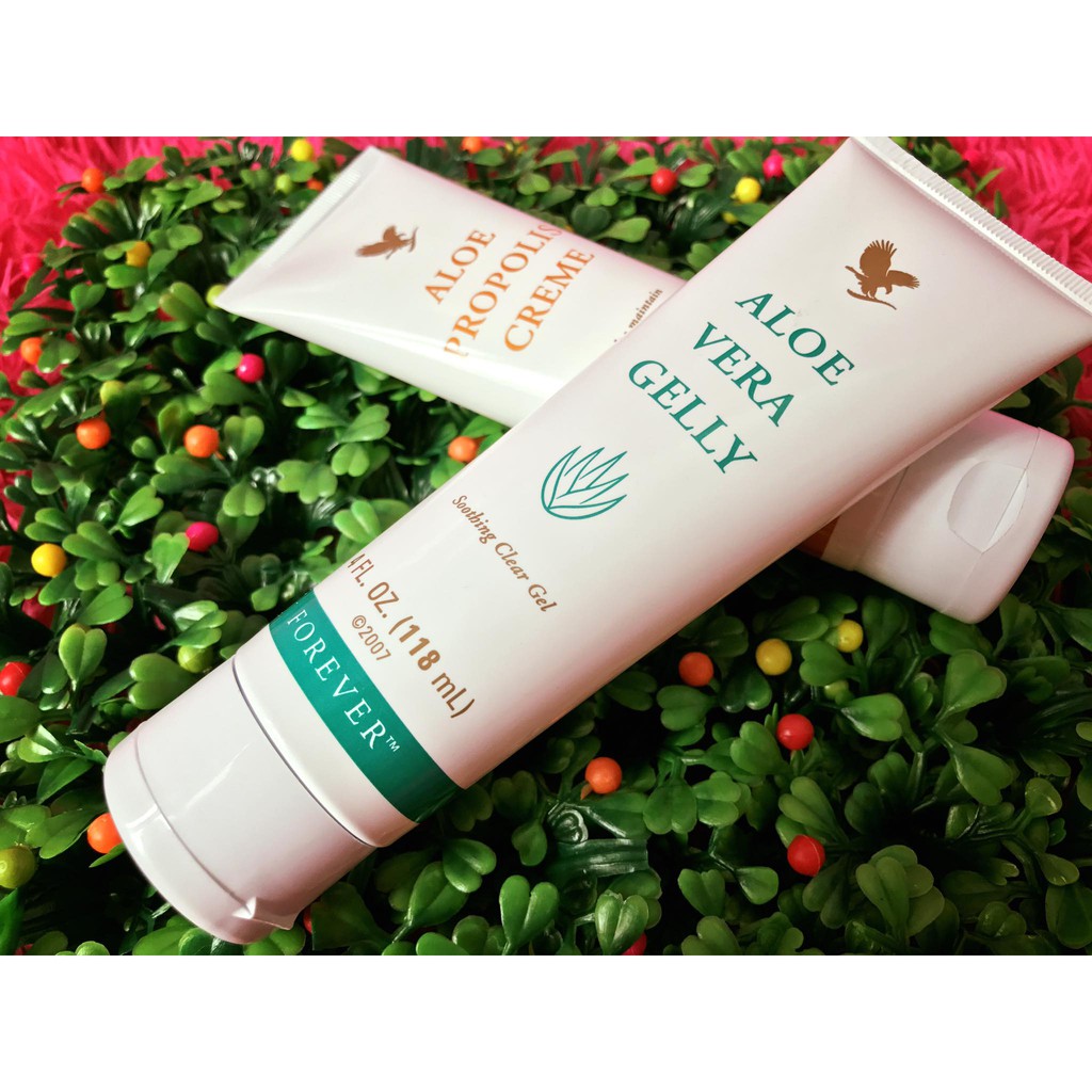 Combo 2 kem dưỡng da aloe vera gelly và aloe propolis