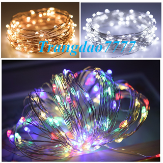 Đèn Led Xài Pin Không Chớp Nháy Dài 3M 30 Bóng Đèn Led Đom Đóm Fairy Light Trang Trí Decor Mô Hình Đẹp Rẻ