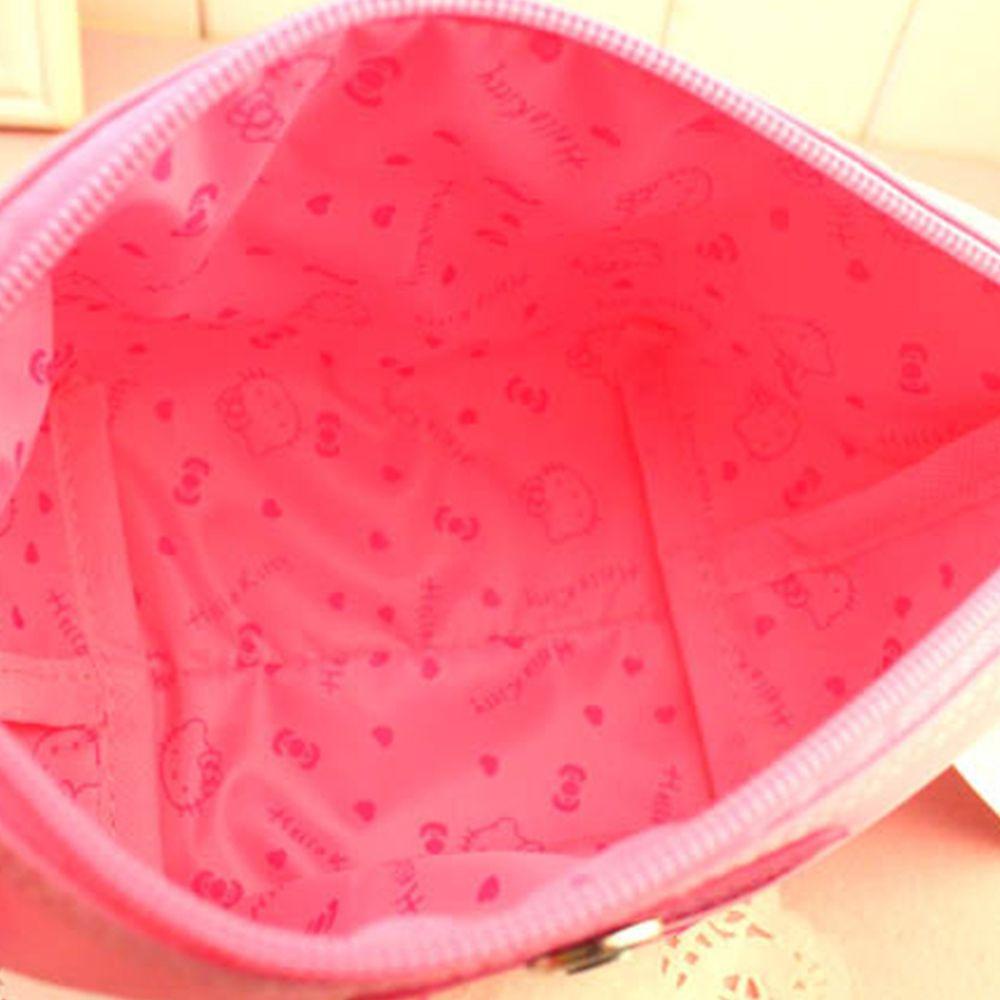 Túi Đựng Mỹ Phẩm Họa Tiết Mèo Kitty Dễ Thương