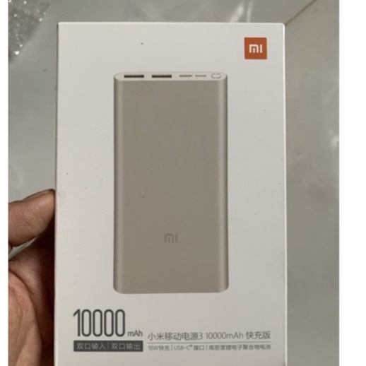 Sạc Dự Phòng Xiaomi Gen 3 Pro 10000mAh/20000mAh - Pin hỗ trợ sạc cả 2 chiều - Bảo hành 6 tháng