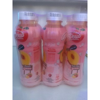 Nước đào thạch dừa Adew,6 chai x 450 ml