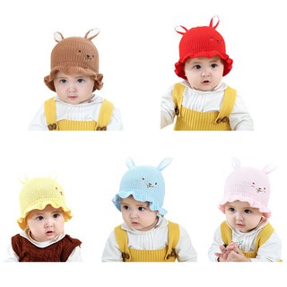 Mũ giữ ấm thời trang xinh xắn cho bé gái