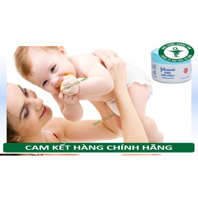 Kem dưỡng da Gohnson's Baby chứa sữa và gạo - 50g