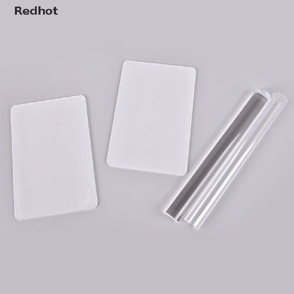 &lt; Redhot &gt; Cây Lăn Đất Sét Acrylic Trơn Dùng Để Tạo Hình DIY