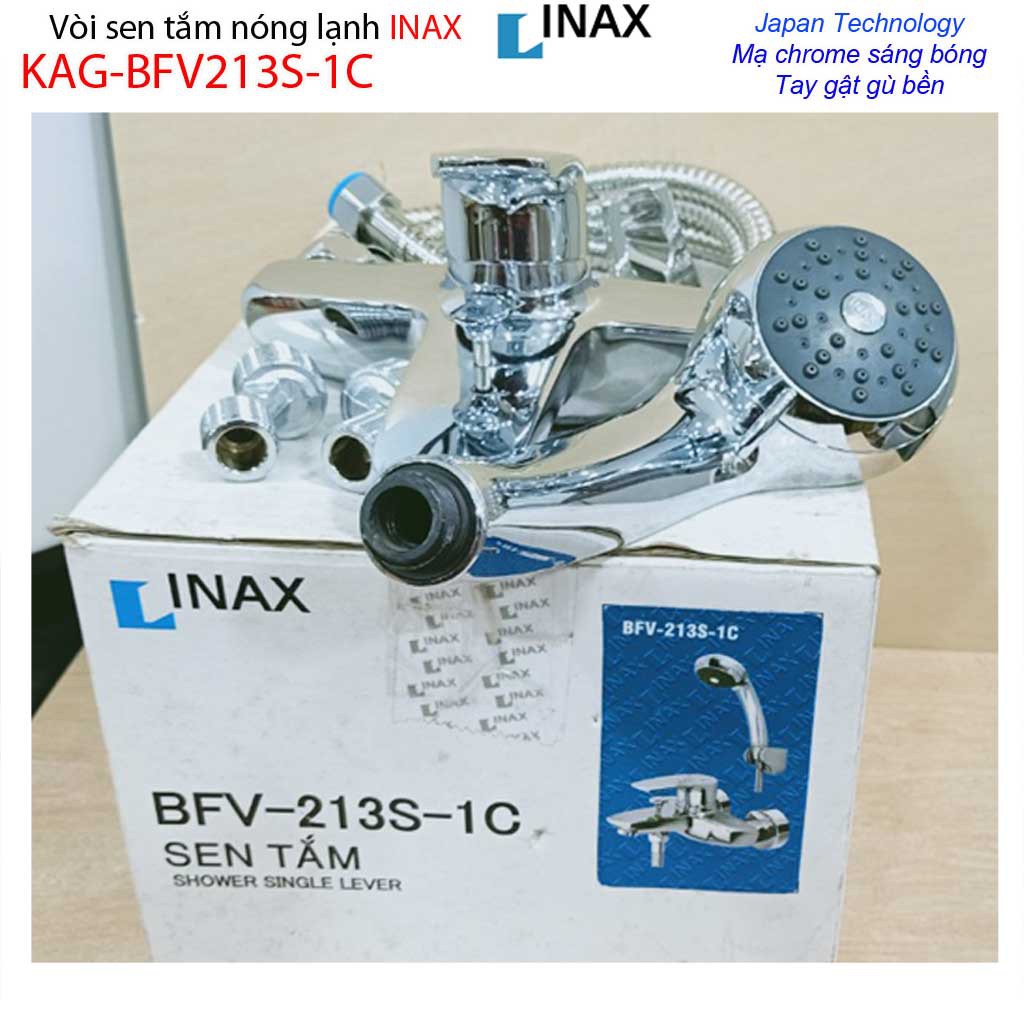 Sales 30% Vòi sen nóng lạnh LInax chính hãng BFV-213S-1C, Sales giá tốt chất lượng tốt Vòi sen tắm LInax