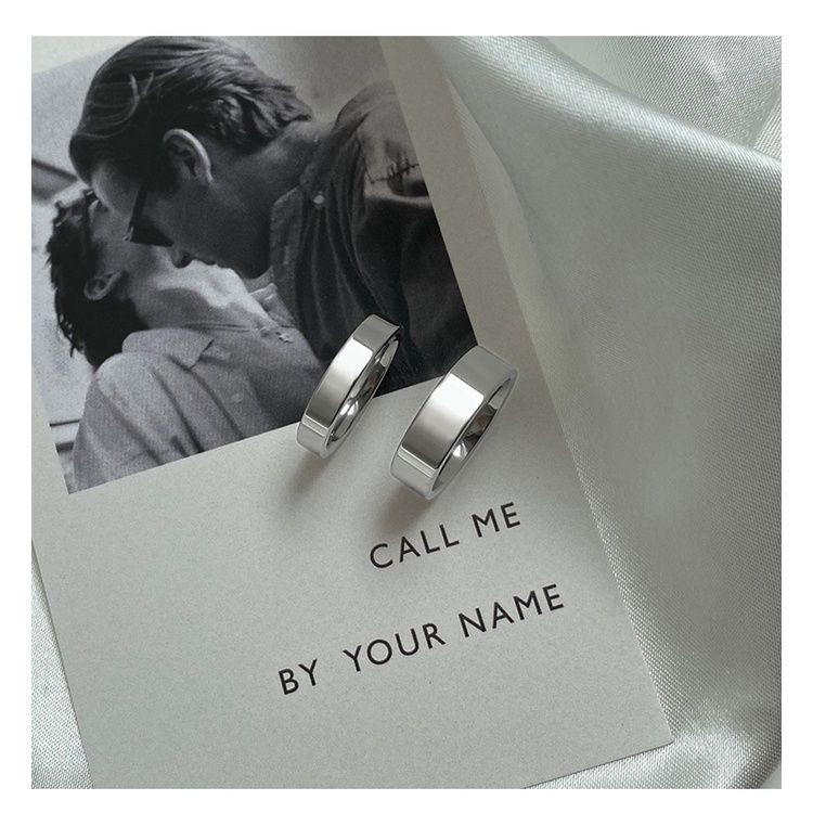 Nhẫn Thép Titan Thời Trang Sang Trọng Cho Cặp Đôi