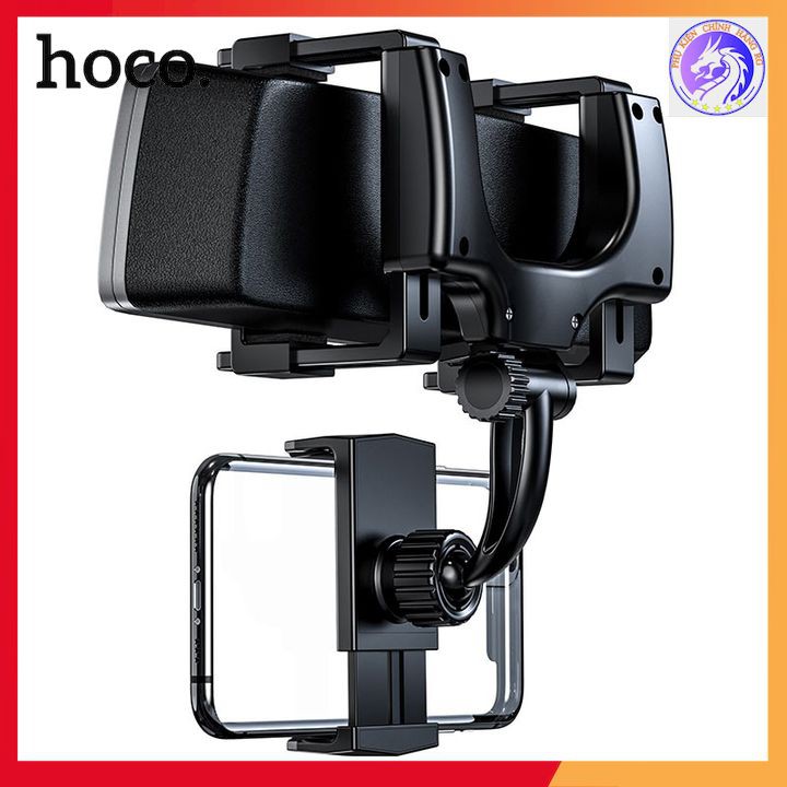 [Mã ELFLASH5 giảm 20K đơn 50K] Gía Đỡ Điện Thoại Gương Chiếu Hậu Trong Xe Hơi Nhựa ABS Hoco CA70 - Siêu Chắc Chắn