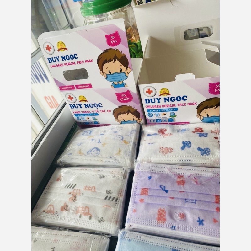 Khẩu Trang Trẻ Em DUY NGỌC Mask Kids-Duy Ngọc Official