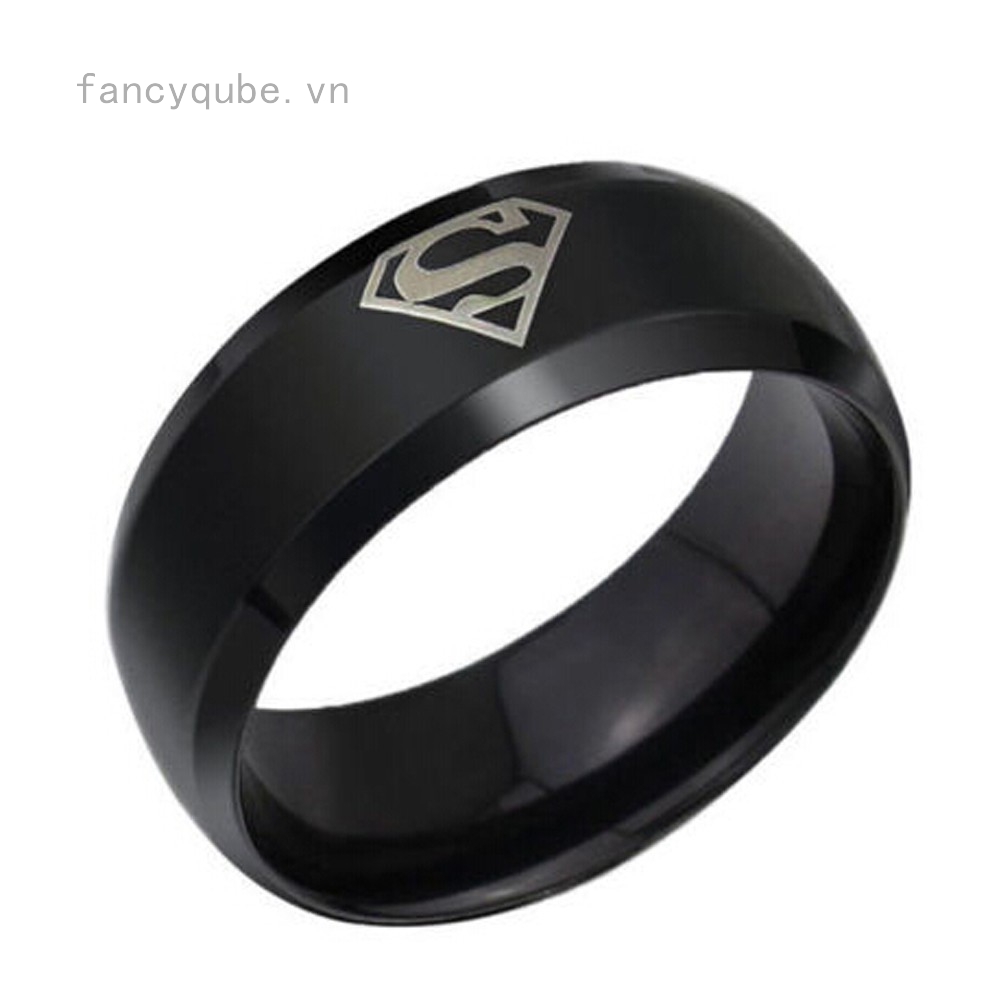 Nhẫn kim loại xi bạc