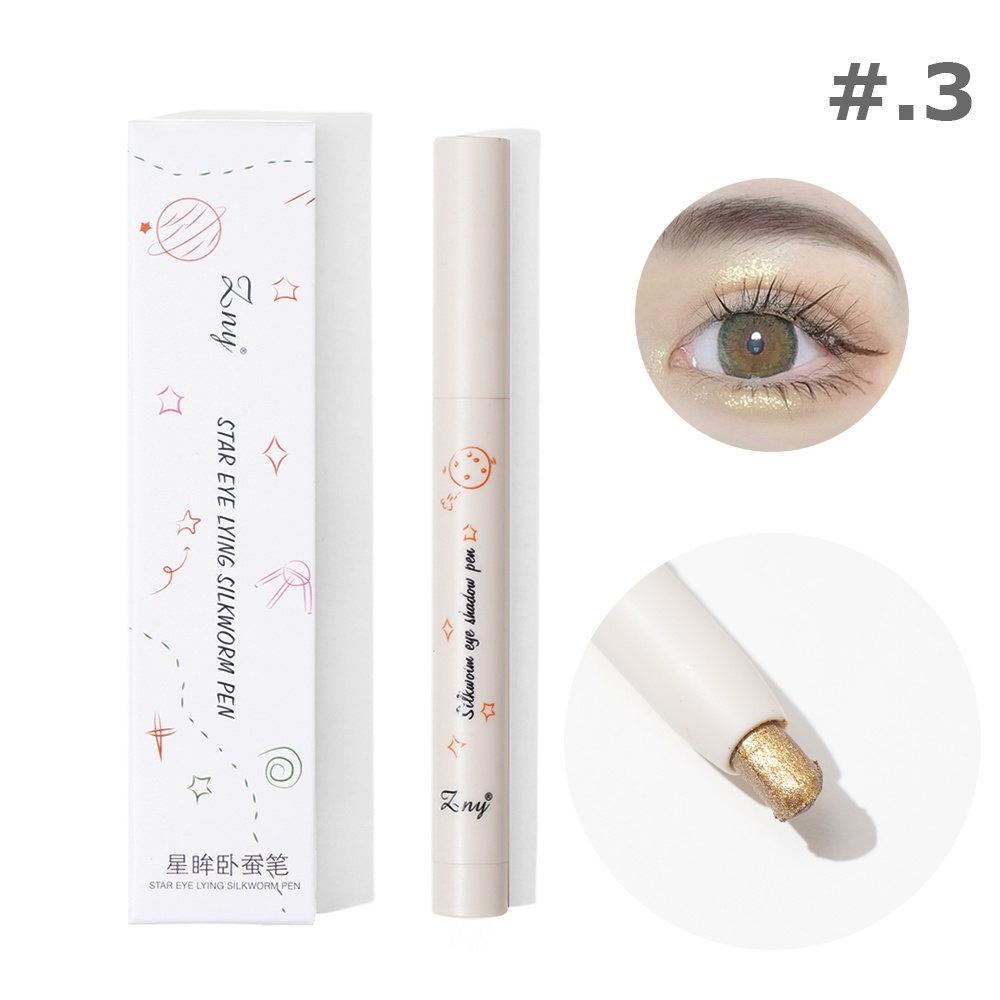 [Hàng mới về] Bút kẻ mắt 5 màu sắc tùy chọn lấp lánh thời trang dành cho nữ