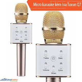 Mic hát karaoke Q7 đa năng new 2018
