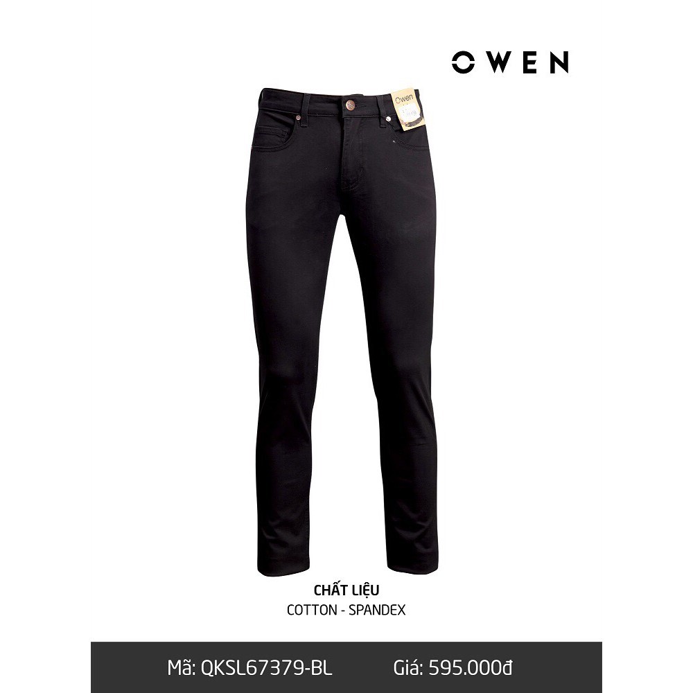 Sale SALE (Chính Hãng) Sale 10.10 . Quần kaki Owen - Quần kaki nam QKSL67379 Cực Đẹp .1 . Đẹp . New * ' . .