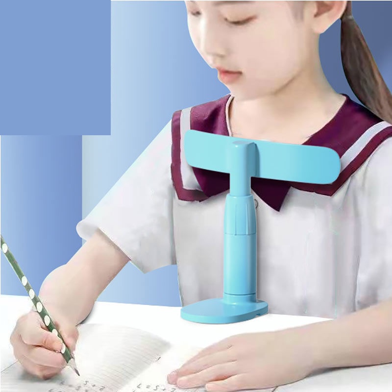 Giá kẹp bàn học điều chỉnh tư thế ngồi, chống gù lưng, chống cận thị tiện lợi hình đuôi cá voi - Tặng kèm giá đỡ bút