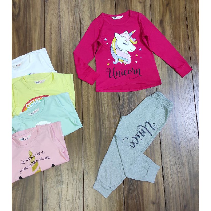 Bộ tay dài HM xuất dư cho bé