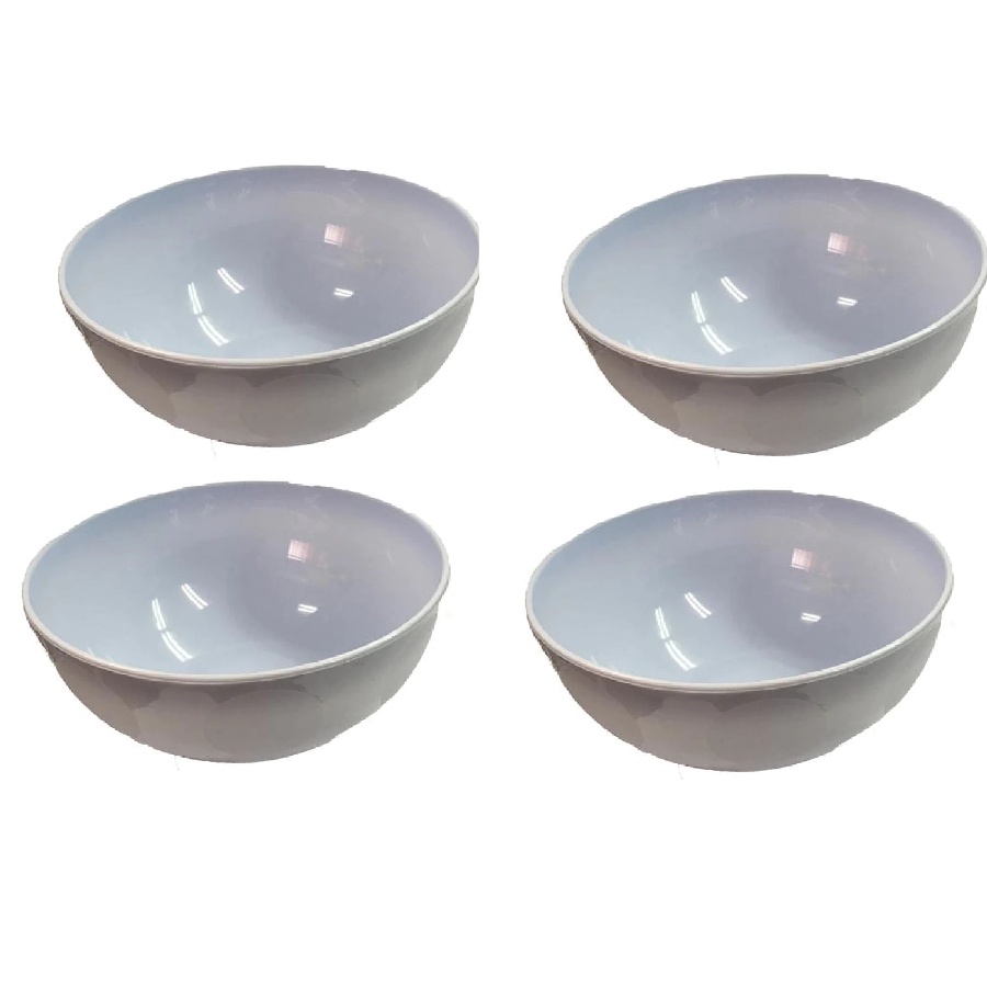 Daiso Thau Trộn Salad Salad Bowl 21.5Cm Right Blue