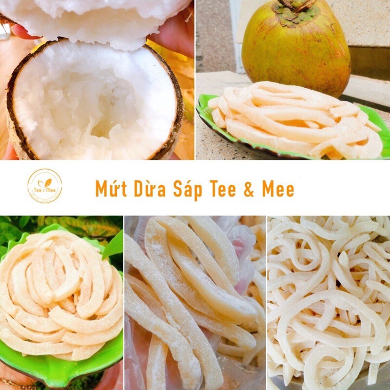 Dừa Sáp Mứt - Mứt Dừa Sáp Đặc Biệt - Tee & Mee