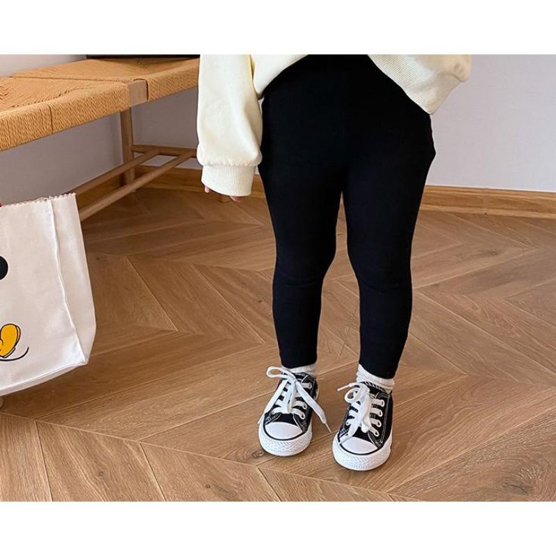 Quần legging dài cho bé, co giãn tốt khi hoạt động, thấm hút mồ hôi, FREESIZE 10kg-28kg