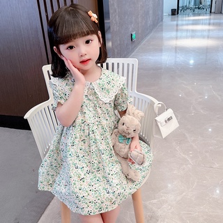 Váy hoa nhí bé gái, đầm công chúa cho bé 1 2 3 4 5 6 tuổi