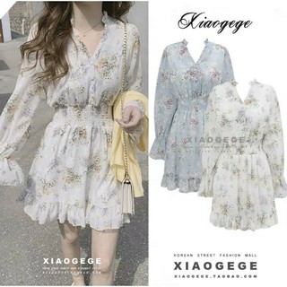 Váy hoa nhí vintage hàng quảng châu siêu xinh 😍
