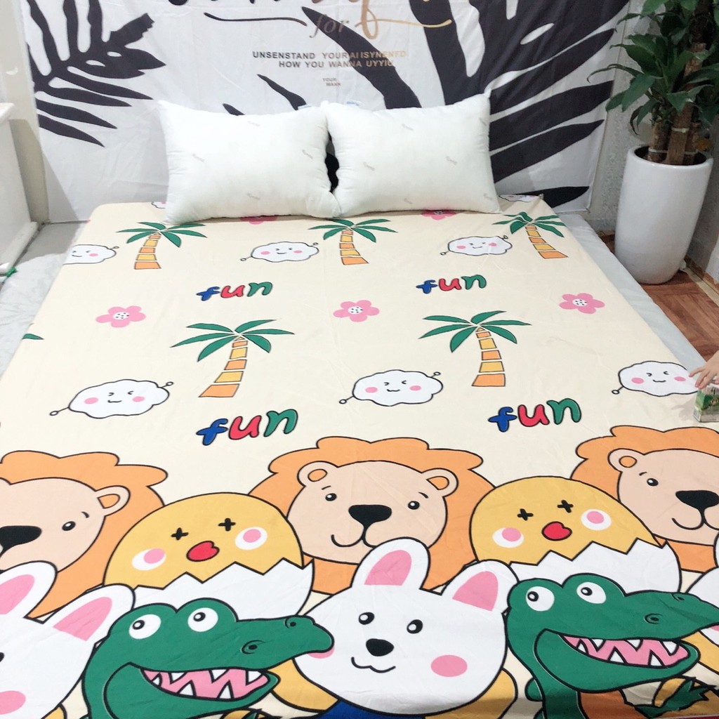 Ga chống thấm Cotton, Drap chống nước loại dày dặn siêu chống thấm cho bé yêu, người cao tuổi - ZingZingMart