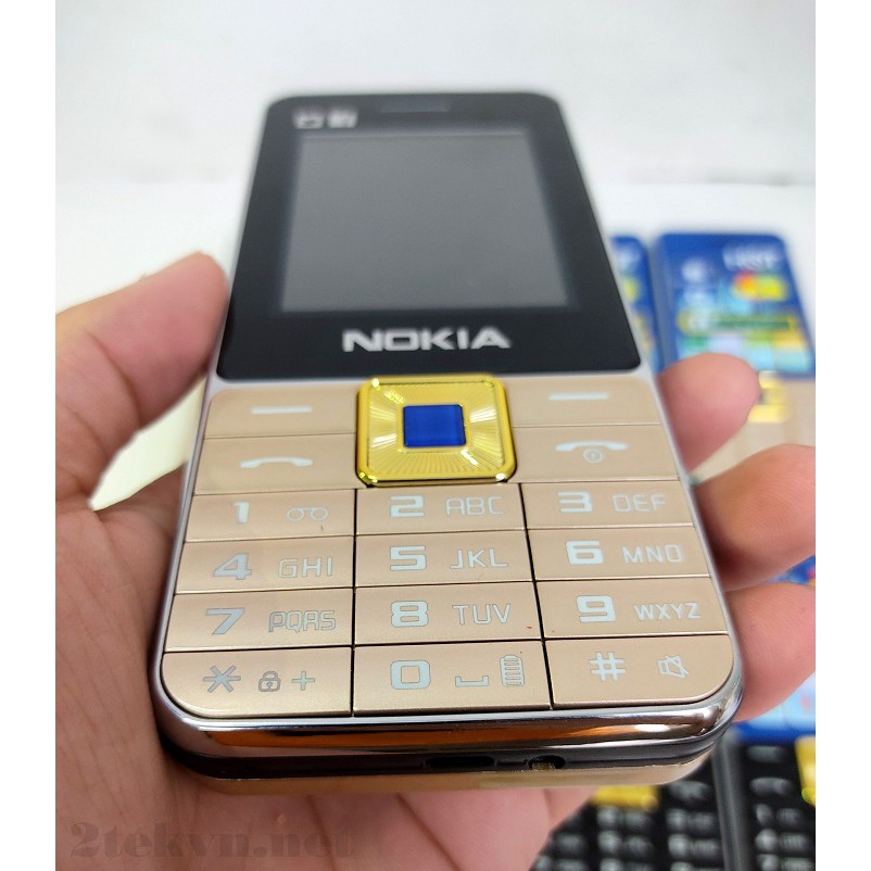 Điện thoại 3 SIM giá rẻ Nokia K10 - Giả giọng nói, Loa to, sóng khỏe, pin khủng