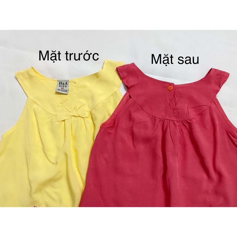20-40kg chất vải tole lanh tôn siêu mát thương hiệu  H&A kiểu thêu bé gái  hàng cao cấp