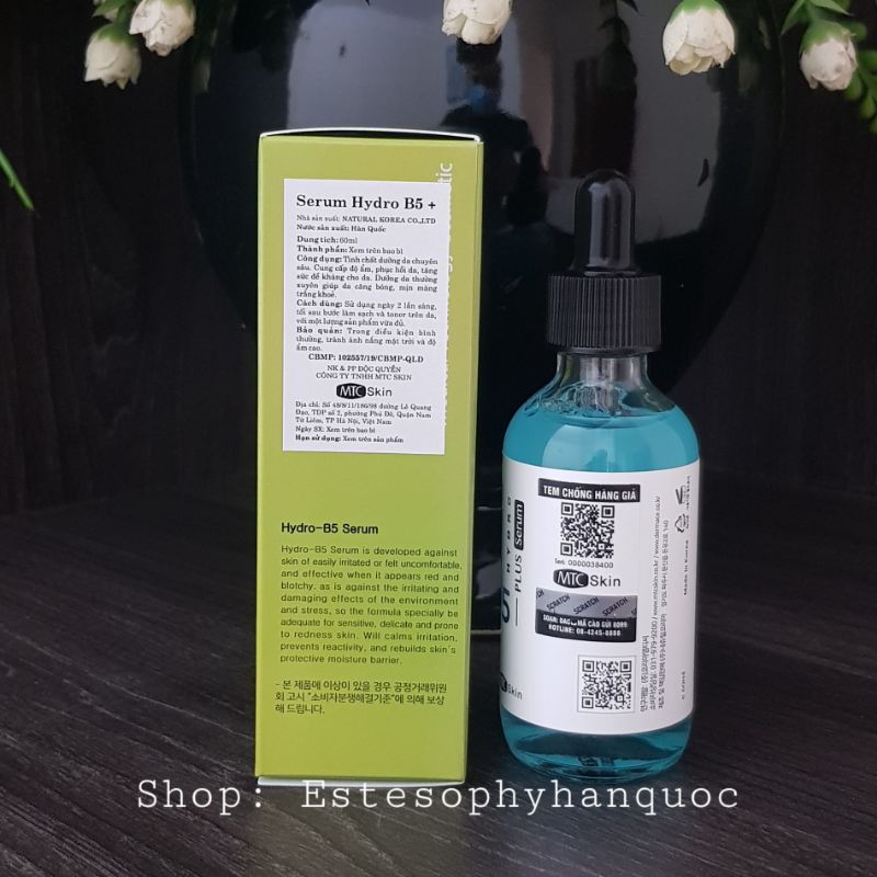 [Chính hãng] Hydro B5 Serum Vitamin B5 giữ ẩm, trẻ hóa và làm dịu làn da