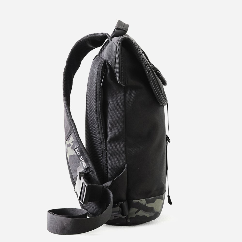 Balo đeo chéo một quai Back To Basic - ORU S có ngăn laptop riêng, chống thấm tốt