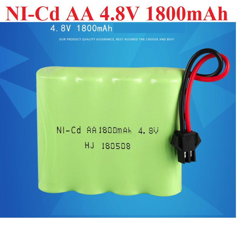 Pin 4.8v 1800mah cho xe ô tô điều khiển