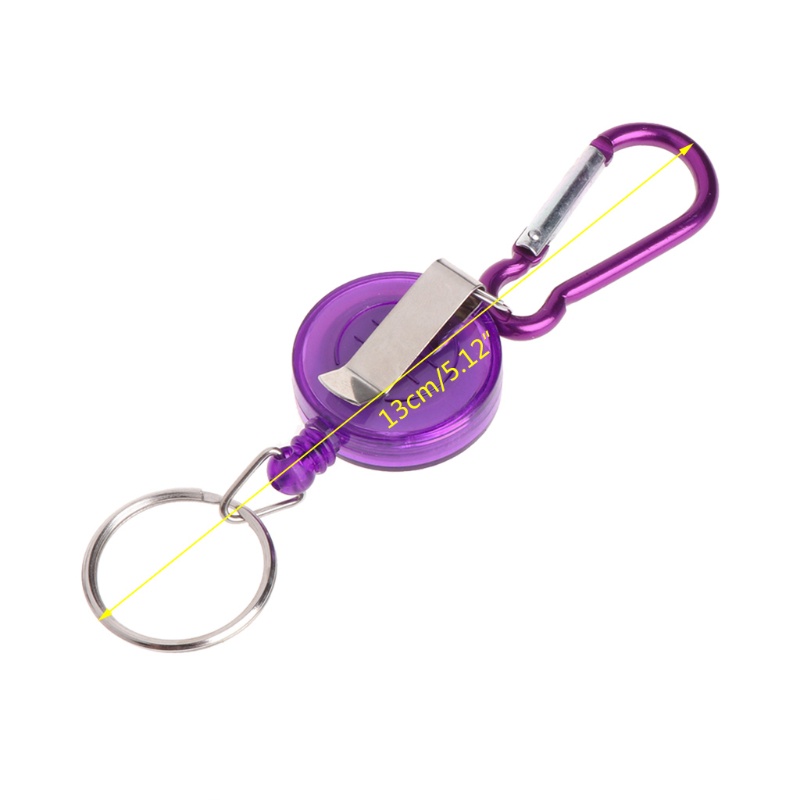 Móc Khóa Có Thể Thu Gọn Cho Câu Cá Bay Zinger Retractor