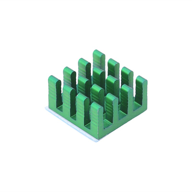 Bộ 3 phụ kiện bằng nhôm kèm cánh tản nhiệt cho Raspberry Pi 3 / 2 Model
