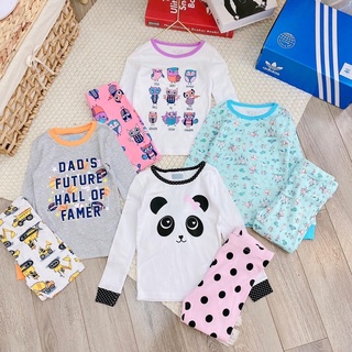 Bộ đồ thu đông bé trai bé gái xịn siêu rẻ Satsunkid form nhỏ mẹ tăng 1sz