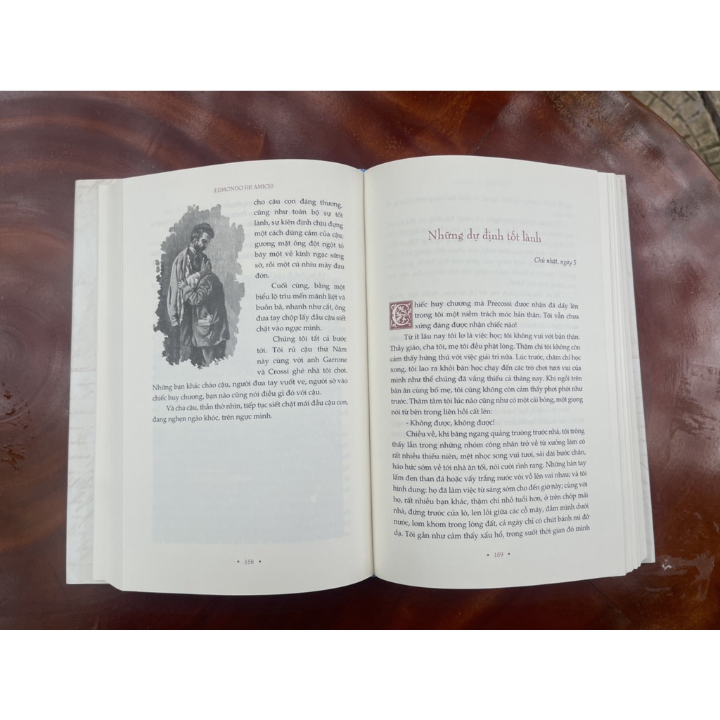 Sách - Tâm Hồn Cao Thượng - Edmondo De Amicis   - Bình Book - Bìa Cứng - Tranh Minh Họa In Bốn Màu - Bản Dịch Từ Tiếng Ý