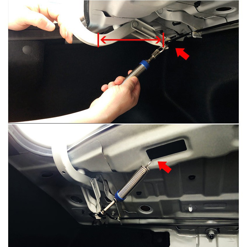 Set dụng cụ lò xo nâng cho cốp xe hơi tự động