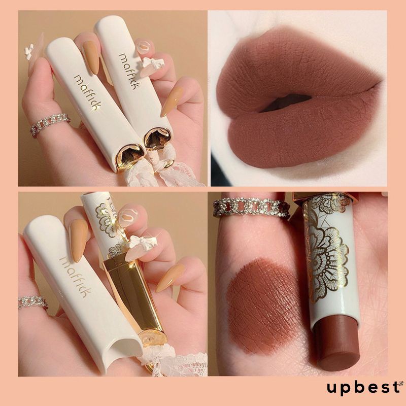 [Hàng mới về] Son Môi Dưỡng Ẩm Trang Điểm Phong Cách Cổ Điển Độc Đáo