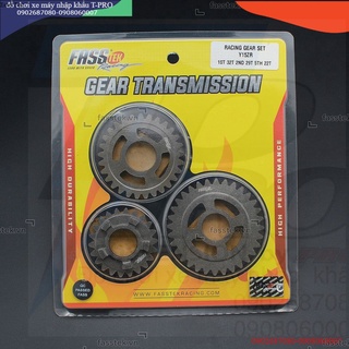 Bộ 3 nhông số đấu fasstek racing số 1st/2nd/5th xe máy exciter