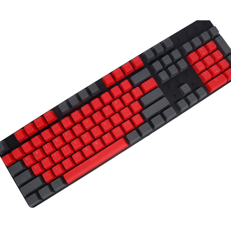 Set 104 Nút Bàn Phím 2 Màu Sắc Bằng Nhựa ABS Cho Bàn Phím Cơ