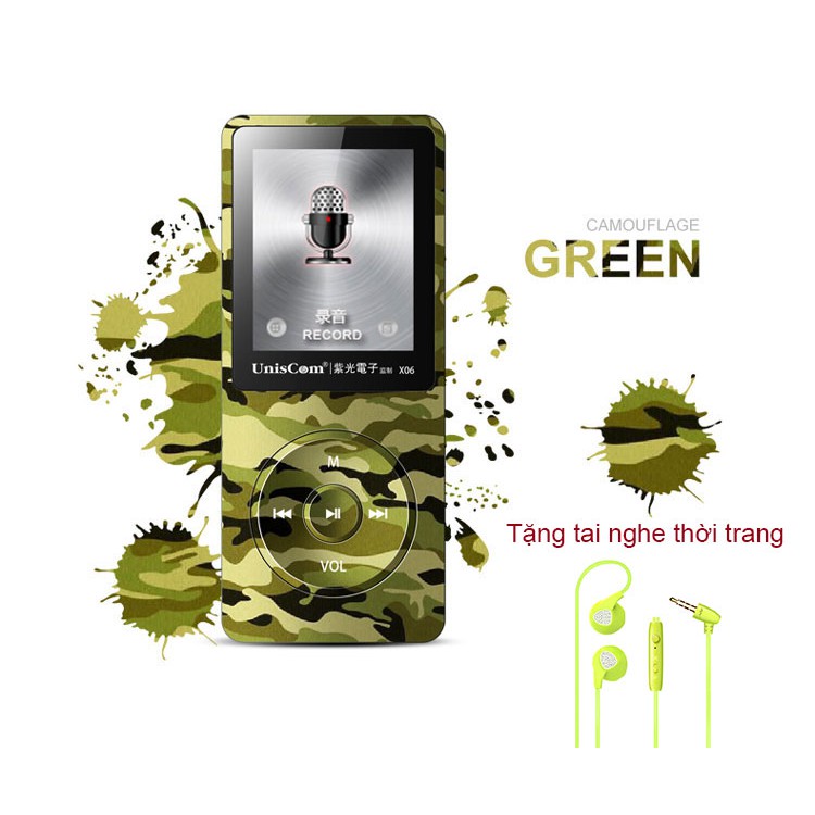 Máy nghe nhạc lossless bluetooth Uniscom X06(vỏ xấu)