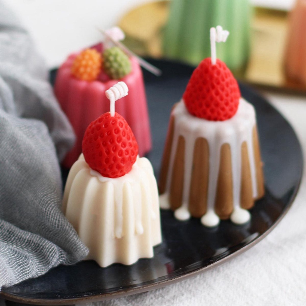 AUGUSTINA Khuôn Silicone Tạo Hình Làm Bánh Kẹo Hình Cây Kẹo 3D