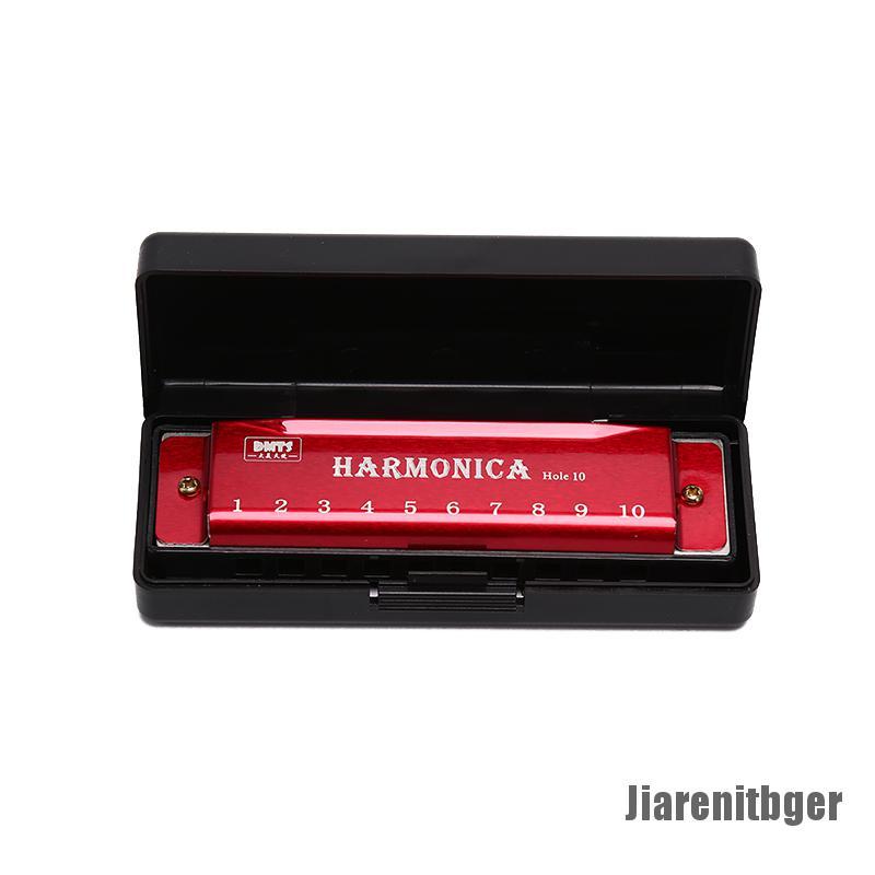 Kèn Harmonica 10 Lỗ Dành Cho Người Mới Bắt Đầu Học